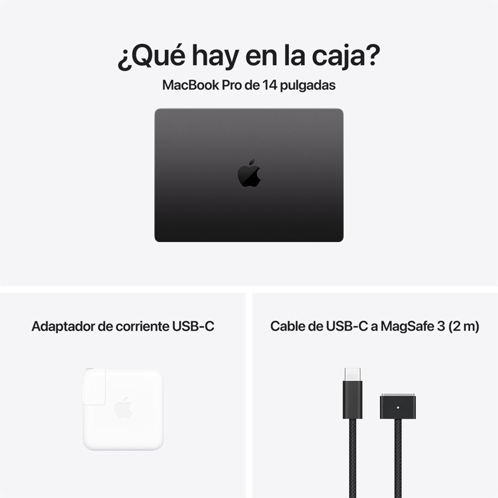 MacBook Pro 14_ M4 8 - Negro Espacial